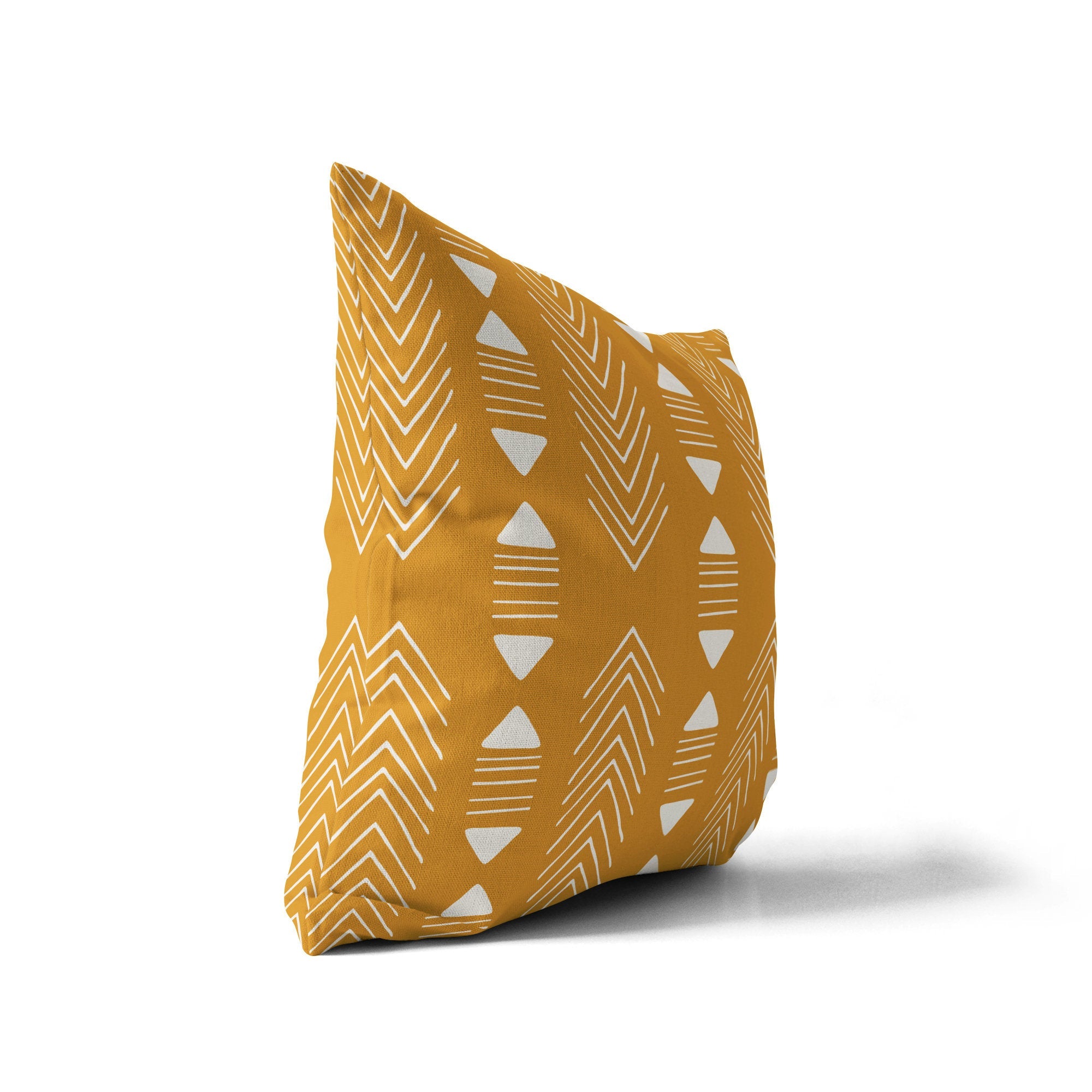 Mudcloth pillow cover, yellow online color Mudcloth pillow cover, for sofa pillow cover